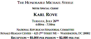 michael steele - karl rove - corruption