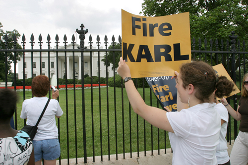 white house protest